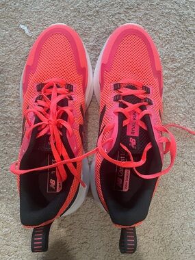 New Balance Ryval Run Women's Bright Coral-Pink Mesh Running Sneakers